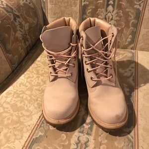 Timberland 6” Premium Boot LT Pink/Metallic Women’s 6.5